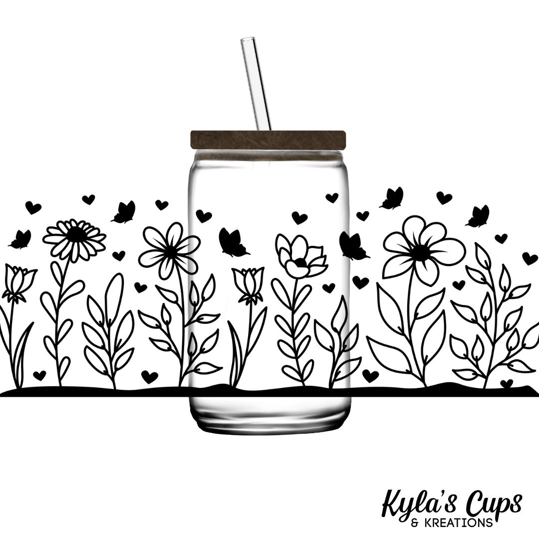 Flowers & Butterflies 02