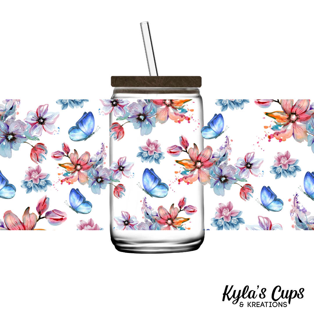 Butterflies & Flowers 04