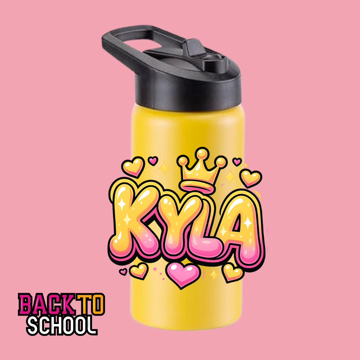 Back to School Name Decal