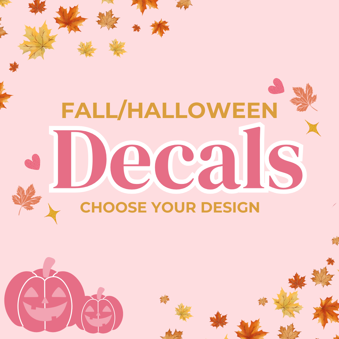 Fall & Halloween Decals