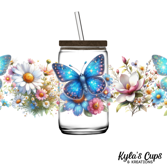 Butterflies & Flowers 02