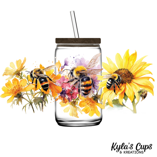 Flowers & Bees 03