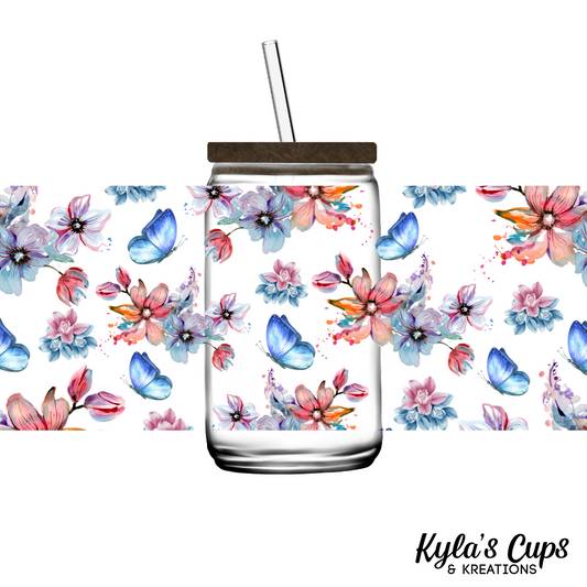 Butterflies & Flowers 04