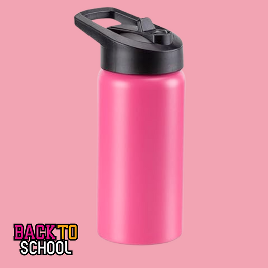 16 oz Water Bottle - Pink